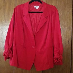Red cato blazer